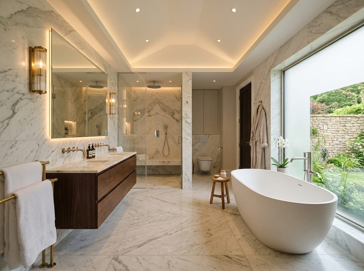 Custom Bathroom Renovation in Somerville